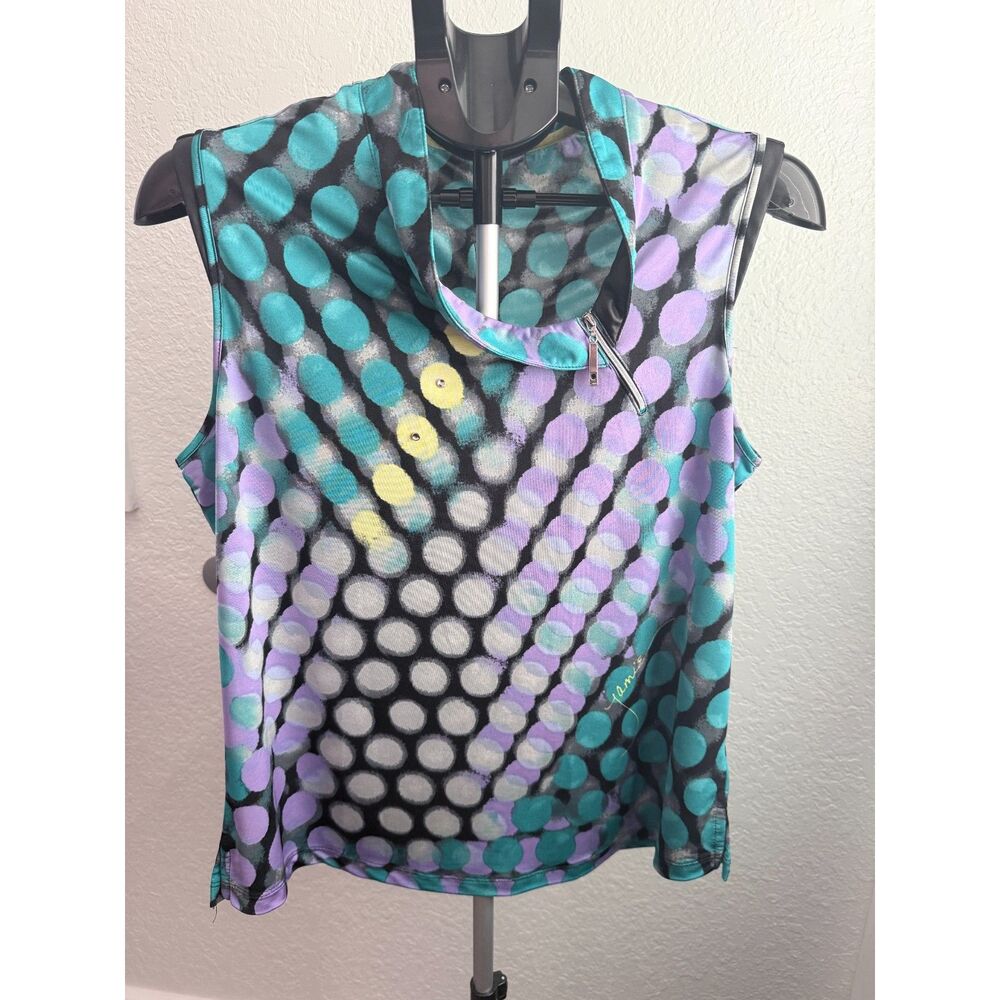 Jamie Sadock Golf Tennis Sleeveless Athletic Tank Top Activewear Women's M